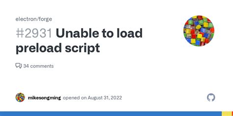 unable to load preload script